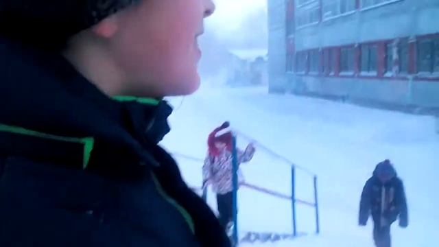 Буран на горе:-) смотреть онлайн