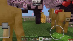 Я сделал ферму нюхлей и верблюдов в новом Minecraft Pe 1.20.Подпишись за старание.