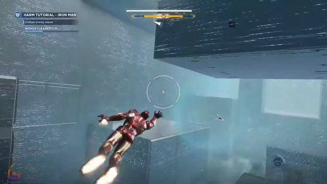 Marvels Avengers [HARM Tutorial Hulk - Iron Man - Black Widow - Harm Challenge 1 2] Full walkthroug