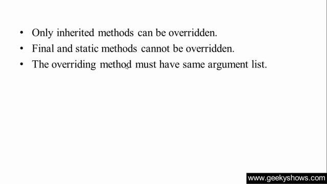 109. Method Overriding in Java Programming (Hindi) смотреть онлайн