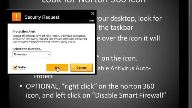 How to Temporarily Disable Norton 360 on Windows 7 смотреть онлайн