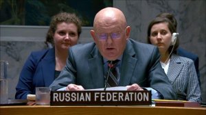 Explanation of vote by Amb. Nebenzia after UNSC vote on a US-proposed draft resolution on Gaza