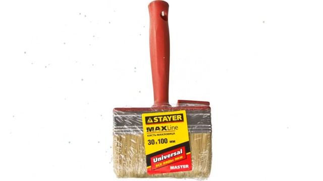Макловица MASTER UNIVERSAL, иск.щетина, пластик, 3х10см (Stayer) обзор 01824-10 смотреть онлайн