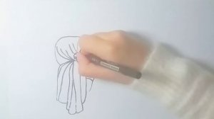 Рисуем мусульманку