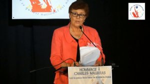 Hommage des 150 ans de la naissance de Charles Maurras - Marion Sigaut