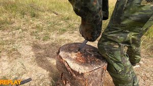 MORA PATHFINDER - KNIFE DESTRUCTION TEST - UNTIL IT BREAKS - CARBON STEEL - MORAKNIV SWEDEN