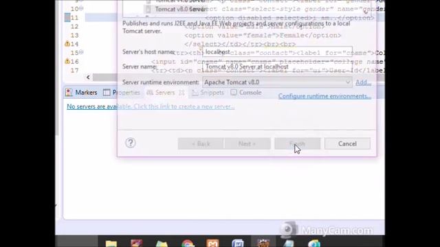 Server Tomcat v7.0 Server at localhost failed to start || Eclipse || смотреть онлайн
