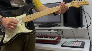 Кавер Eminem - Mockingbird на гитаре и клавишах