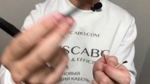 Как соединять карбоновый кабель Tescabo с электрическим проводом