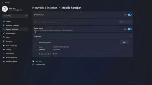 How to share Internet connection in Windows 11 | How to Set Up a Mobile Hotspot in Windows 11