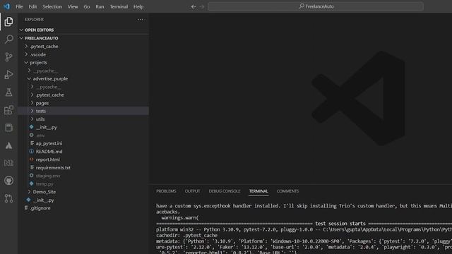 Playwright Pytest Python   Page Object Model Framework