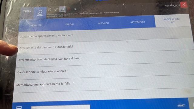 Fiat Punto Evo Azzeramento Dei Parametri Autoadattativi + Corpo Farfallato