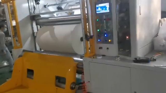 Видео высокоскоростная бобинорезка  1600 мм - 600 м\мин