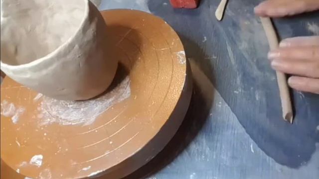 Керамика для детей . Кружка-кот.