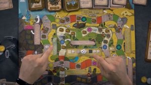 Давно играли в Настольные Кинь Двинь? \ Большая Бродилка Настольная игра Обзор