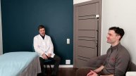 Прием у остеопата, убираем напряжение в тазу, и работаем с головой. вторичный прием.