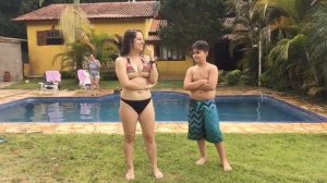 DESAFIO DA PISCINA com Leticia Nunes