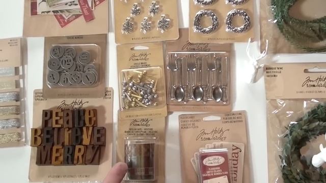 New Tim Holtz Ideaology, Wild Rose and BoBunny смотреть онлайн