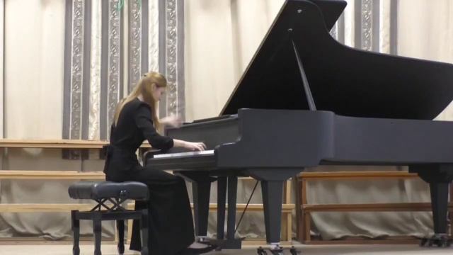 Дарья Горбачева - К. Караев "10 Прелюдий для фортепиано" (Прелюдия N1, C-dur)