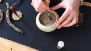 Возжигание порошковых благовоний. Создание ароматических троп (лабиринтов).