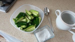 Малосольные огурчики, без рассола, за 5 минут