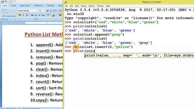 List Methods in Python | Python List Methods (Complete Explanation) | Python Programming