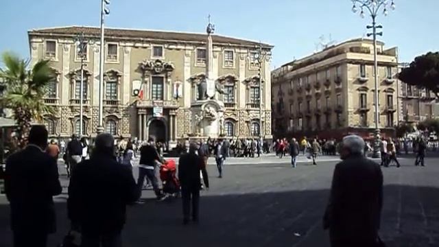 СИЦИЛИЯ.CATANIA. Площадь Дуомо/Кафедральный собор.