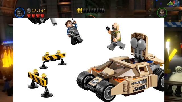 Все сделанные наборы LEGO по трилогии "Тёмного Рыцаря" Кристофера Нолана смотреть онлайн
