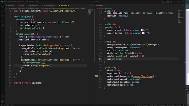 Creating a Puzzle Game with HTML, CSS, and JavaScript | Object-Oriented JavaScript