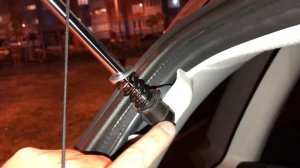 Автооткрытие двери багажника Калина 2 ч2