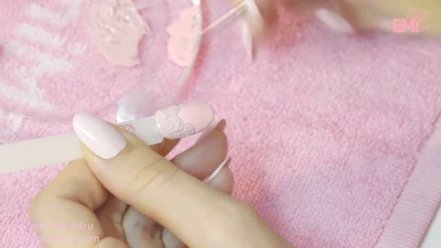 Рельефный дизайн с гель лаками E MiLac от Екатерины Мирошниченко смотреть онлайн