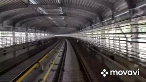 От "Прокшино" до "Коммунарки" из кабины машиниста.