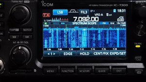 Icom IC-7300 - КВ трансивер с DSP и цветным экраном. Обзор. Радиосвязь на КВ. Радиолюбители.