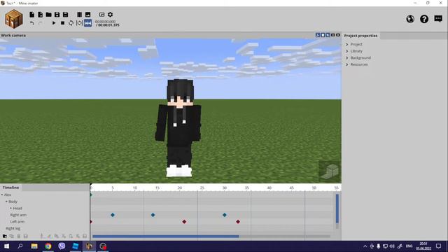 КАК СДЕЛАТЬ СВОЮ АНИМАЦИЮ МАЙНКРАФТ | Mine-imator смотреть онлайн