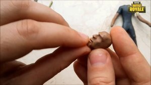 NINJA(FORTNITE) Plasticine Tutorial Part#1.Лепим "НИНДЗЯ" из Пластилина Игры Фортнайт!