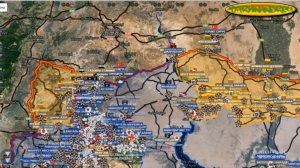 Обзор карты боевых действий в Сирии и Ираке от 29.12.2015г.