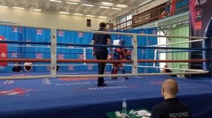 муай тай 1/4 финала кубка москвы. красный.