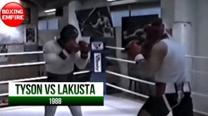 Майк Тайсон - жесткие ,безпощадные спарринги ,очень редкие кадры