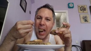 МУКБАНГ. КУШАЮ ЖАРЕНУЮ УТКУ С ПШЕНИЧНОЙ КАШЕЙ