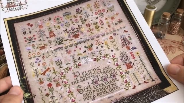 Вышивка крестиком. Планы на 2018. Покупки. Сэмплеры, мандалы и примитивы.