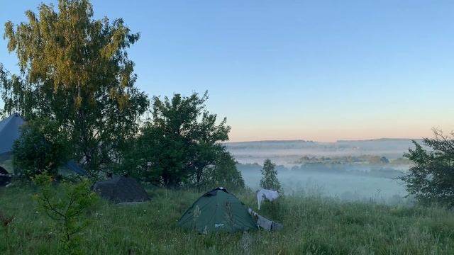 Рассвет в туманной долине реки Серена смотреть онлайн
