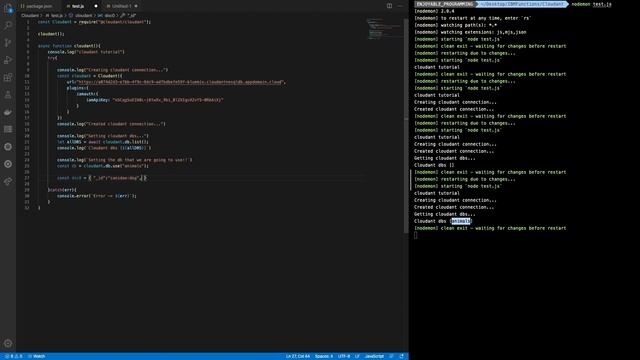 Learning - Full Web APP Using IBM Cloud FREE LAYER - Part 2 (Cloudant & Nodejs)