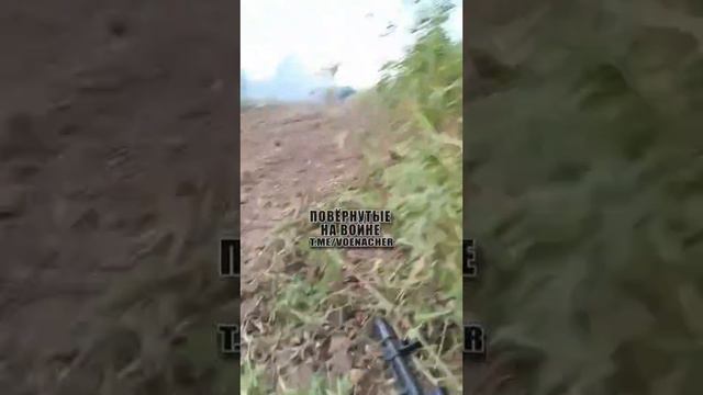 Кадры со стороны противника !!! Горящая украинская инженерная машина ИМР-2 в Курском приграничье !!!
