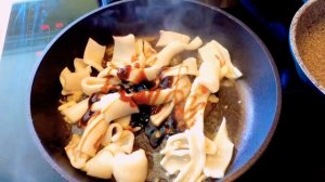 Кальмар в УСТРИЧНОМ СОУСЕ!