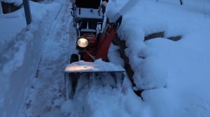 Honda Schneefräse HS 760  im vollen Einsatz, kann man auch ausleihen! Nachfolgemodell HSS 760