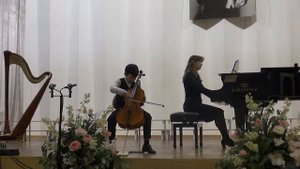 Зимний вечер. А. Гречанинов / Виолончель и фортепиано.