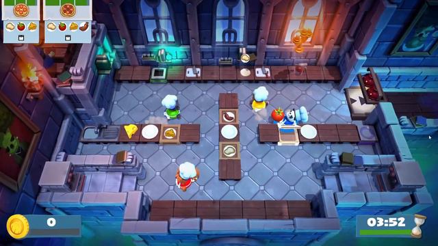 Overcooked 2 - WITCHERY CASTED ON A PLATE!! - #5 (4 Player Gameplay) смотреть онлайн