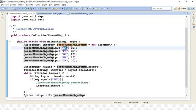 What are different Collection views provided by Map interface? |Java Collection Interview Questions