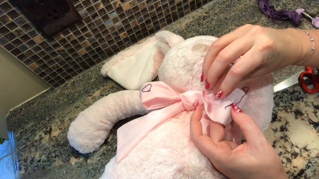 Вышивка на мягкой игрушке смотреть онлайн