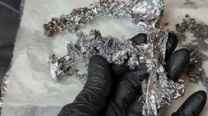 Снятие морока. Как выглядит снятое воздействие на свинцовой отливке?